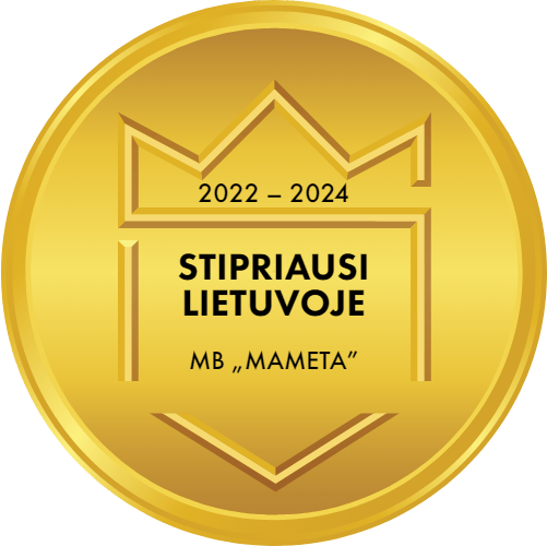 Stipriausi Lietuvoje sertifikatas